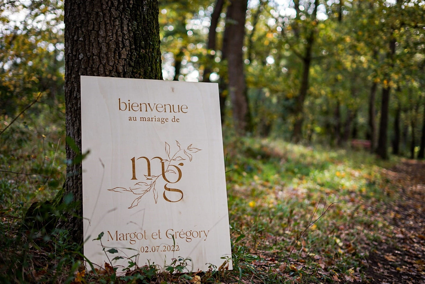 Panneau Bienvenue | 40x60cm