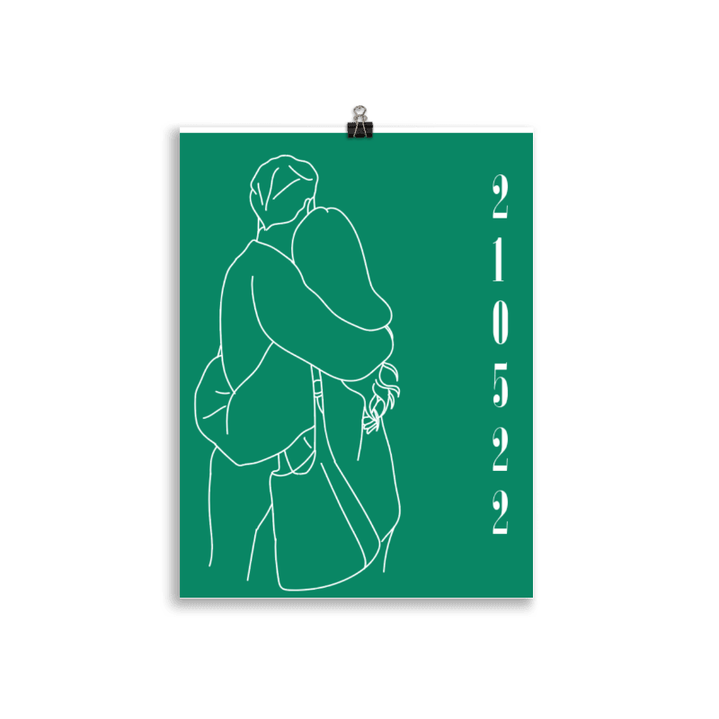 Affiche Lenny Minimaliste